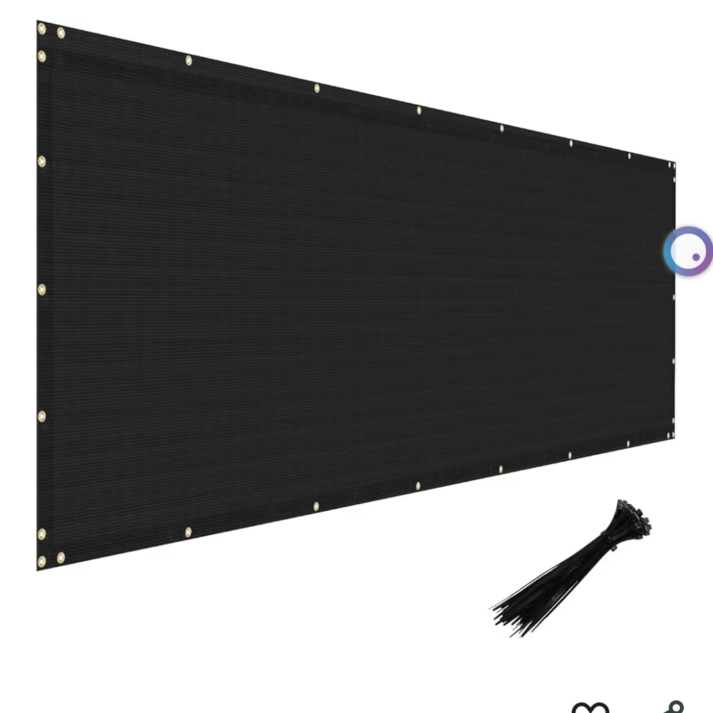4' x 25' Privacy Fence Screen